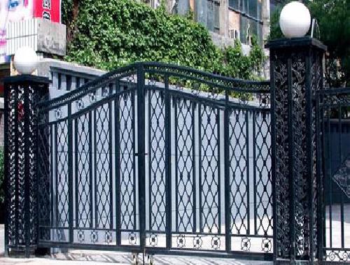 洛陽鐵藝-鐵藝門柱